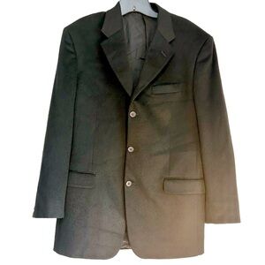 EMANUEL Ungaro Men’s Cashmere Blend Blazer Jacket Sz 40R Black